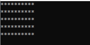 rectangle-star-pattern-program